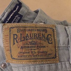 Ralph Lauren Blue Label dusty blue Thompson 650 jeans